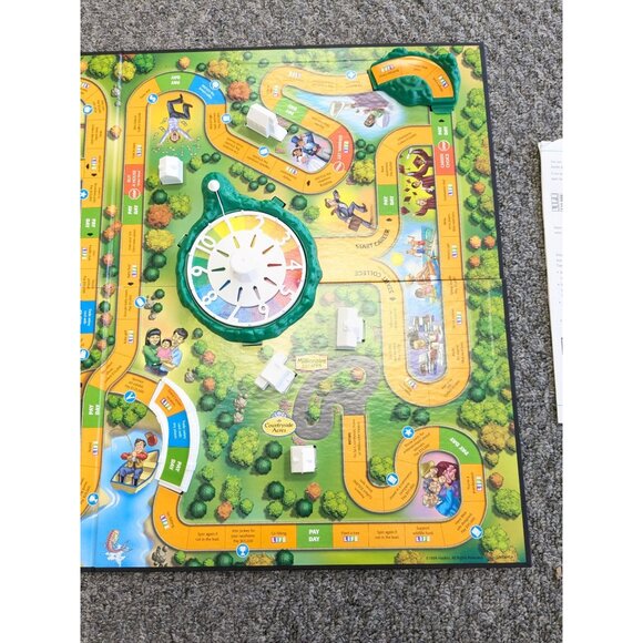 The Game of Life Replacement Parts Board Spinner And Instructions - Picture 4 of 9